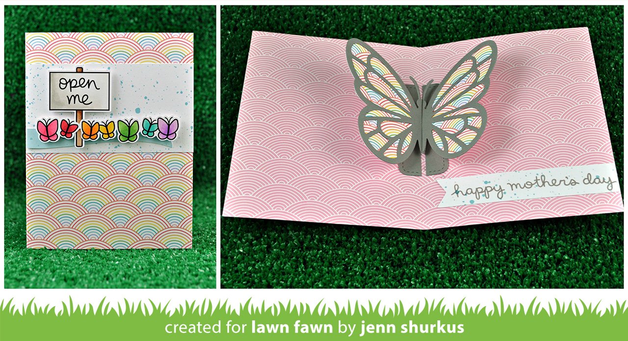 Lawn Fawn - Pop-Up Butterfly