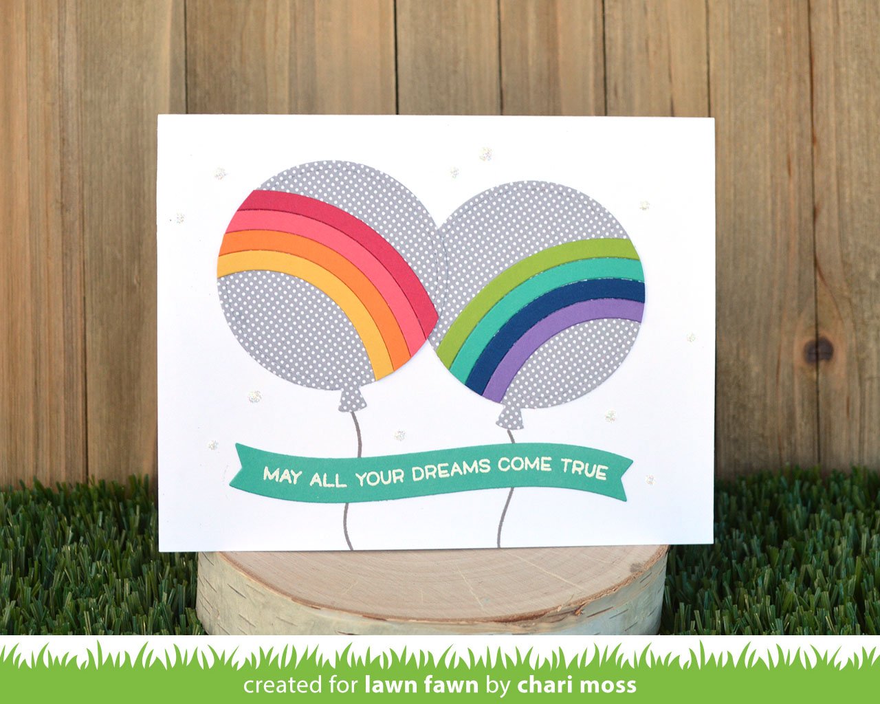 Lawn Fawn - Outside In Stitched Balloon Stackables
