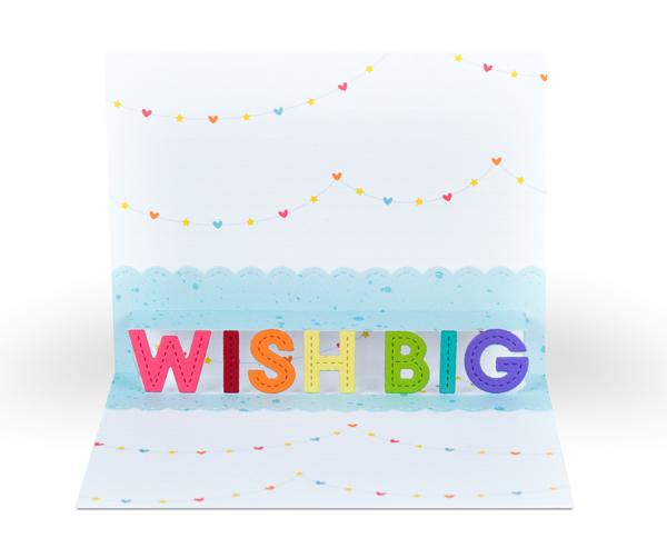 Lawn Fawn - Pop-Up Wish Big