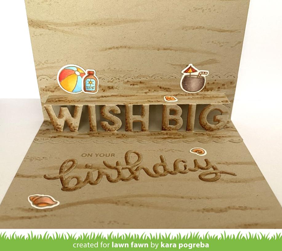 Lawn Fawn - Pop-Up Wish Big