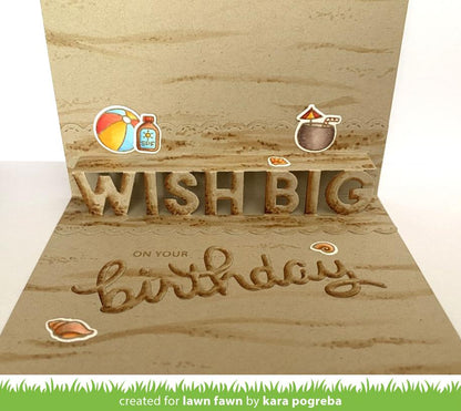 Lawn Fawn - Pop-Up Wish Big