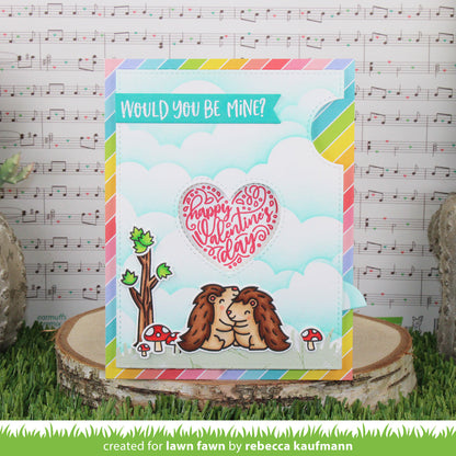 Lawn Fawn - Magic Heart Messages