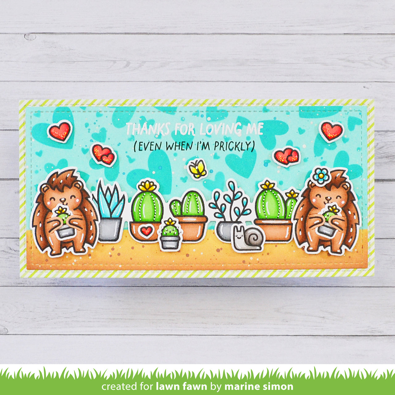 Lawn Fawn - Porcu-Pine For You Add-On