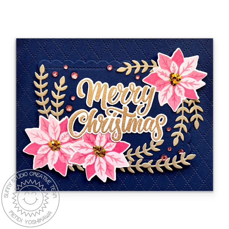Sunny Studio - Pretty Poinsettia
