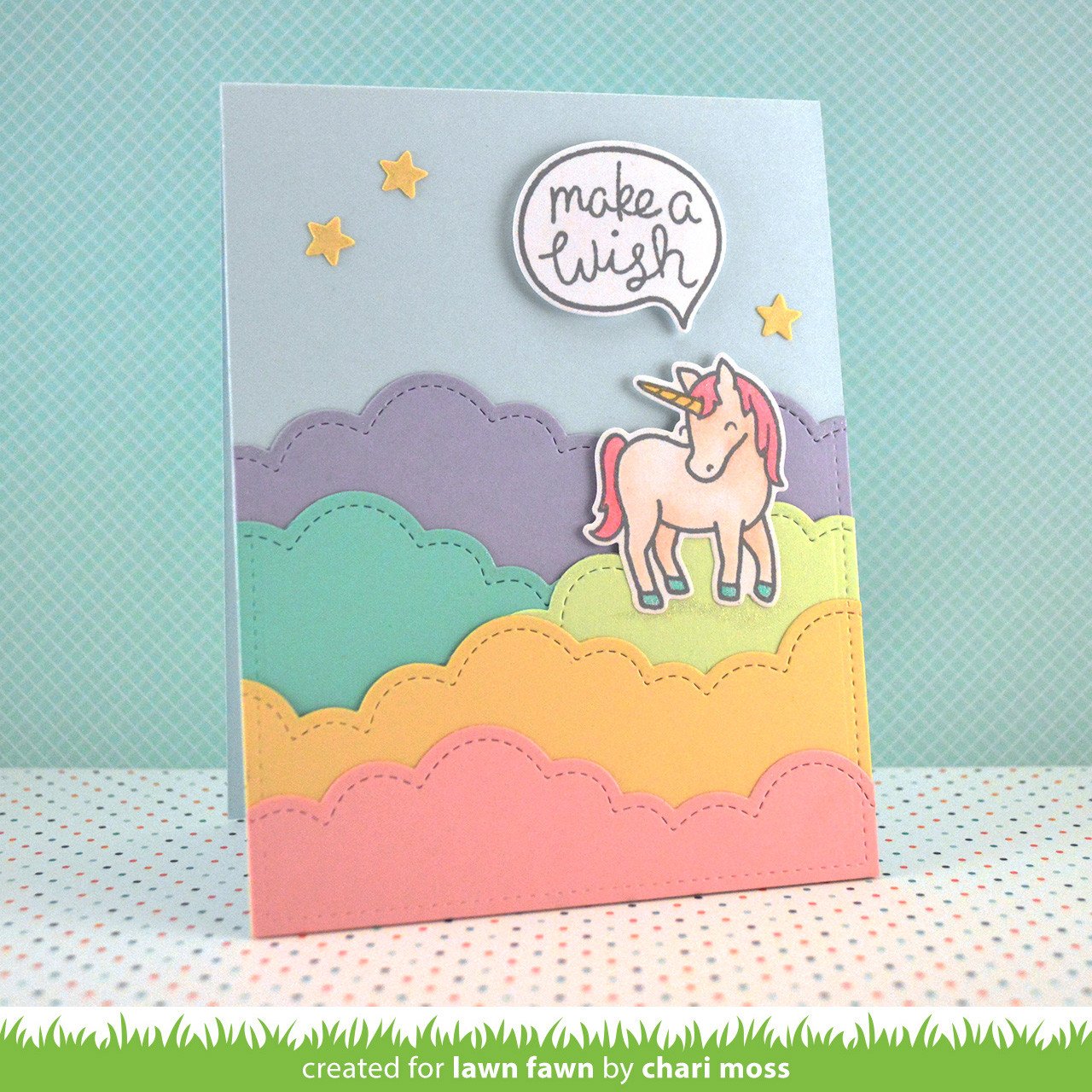 Lawn Fawn - Puffy Cloud Borders