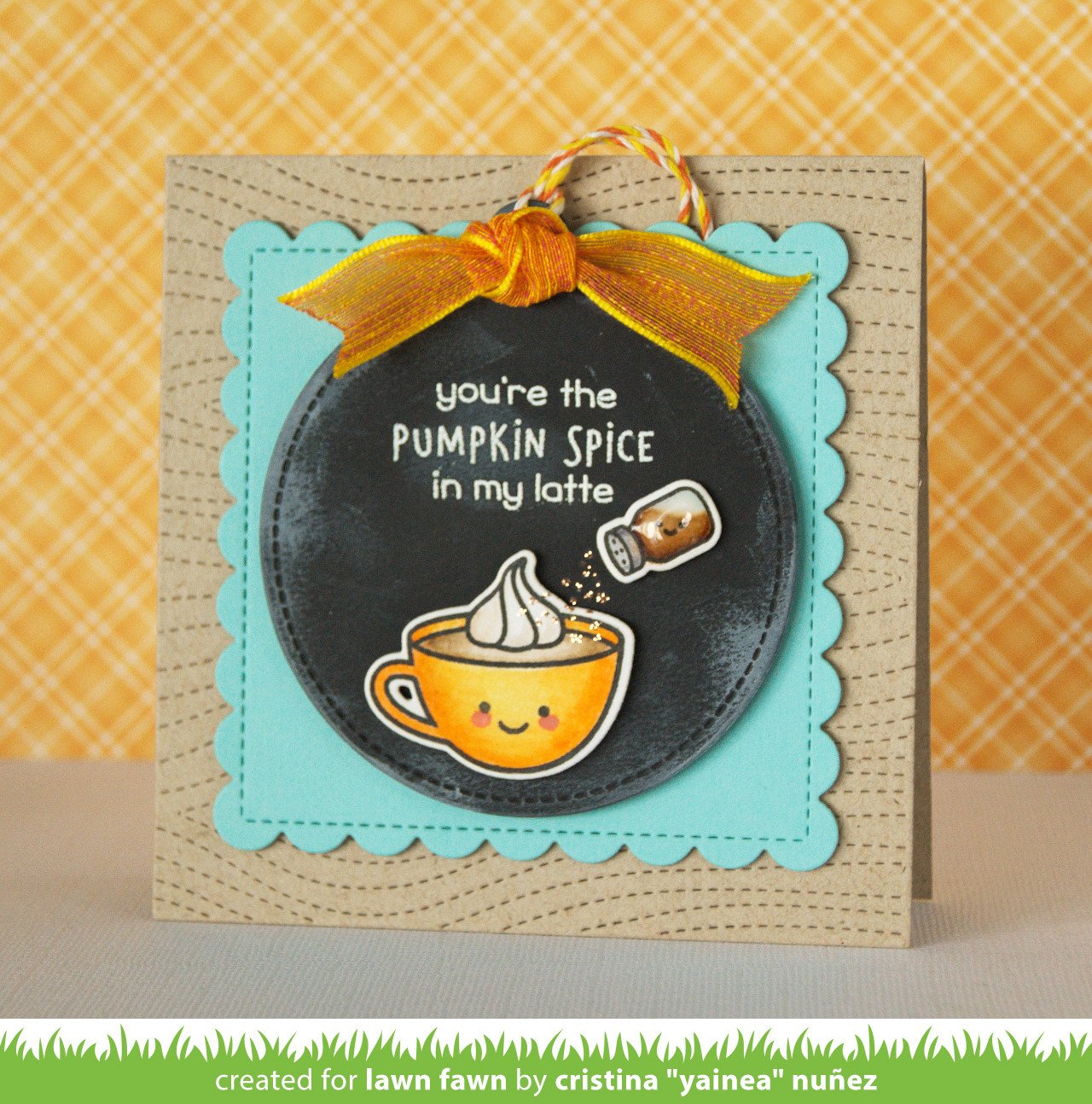 Lawn Fawn - Outside In Stitched Scalloped Square Stackables