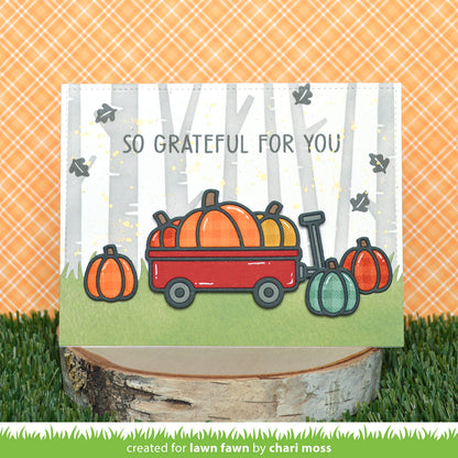 Lawn Fawn - Pumpkin Wagon