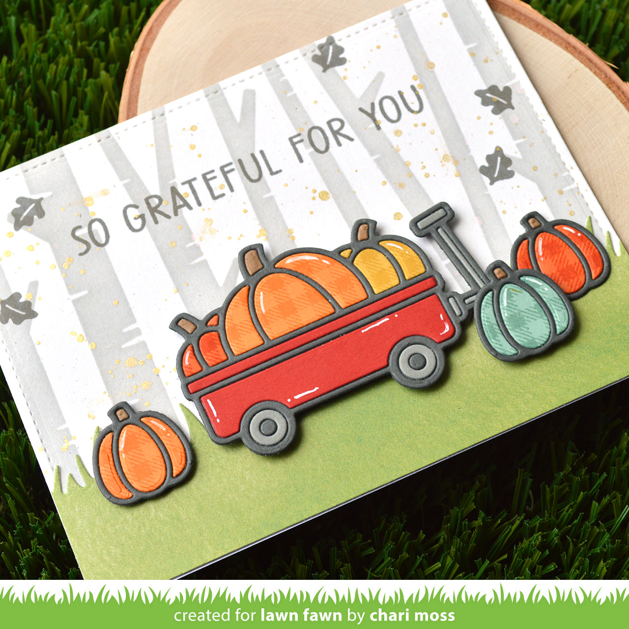 Lawn Fawn - Birch Tree Stencils (2pcs)