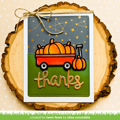 Lawn Fawn - Pumpkin Wagon