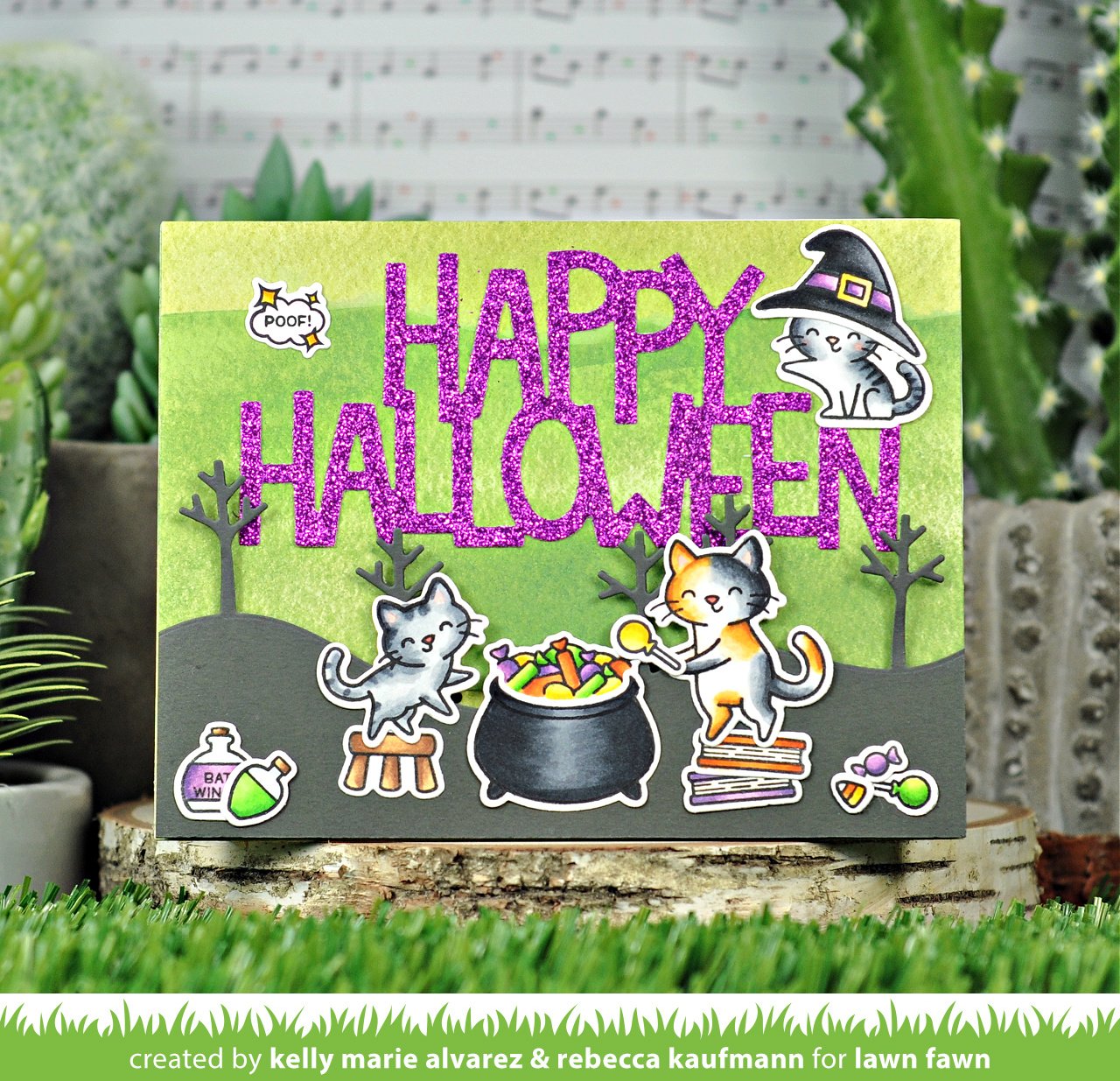Lawn Fawn - Purrfectly Wicked Add-On
