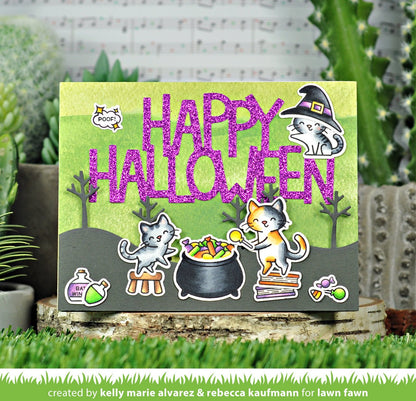 Lawn Fawn - Purrfectly Wicked Add-On