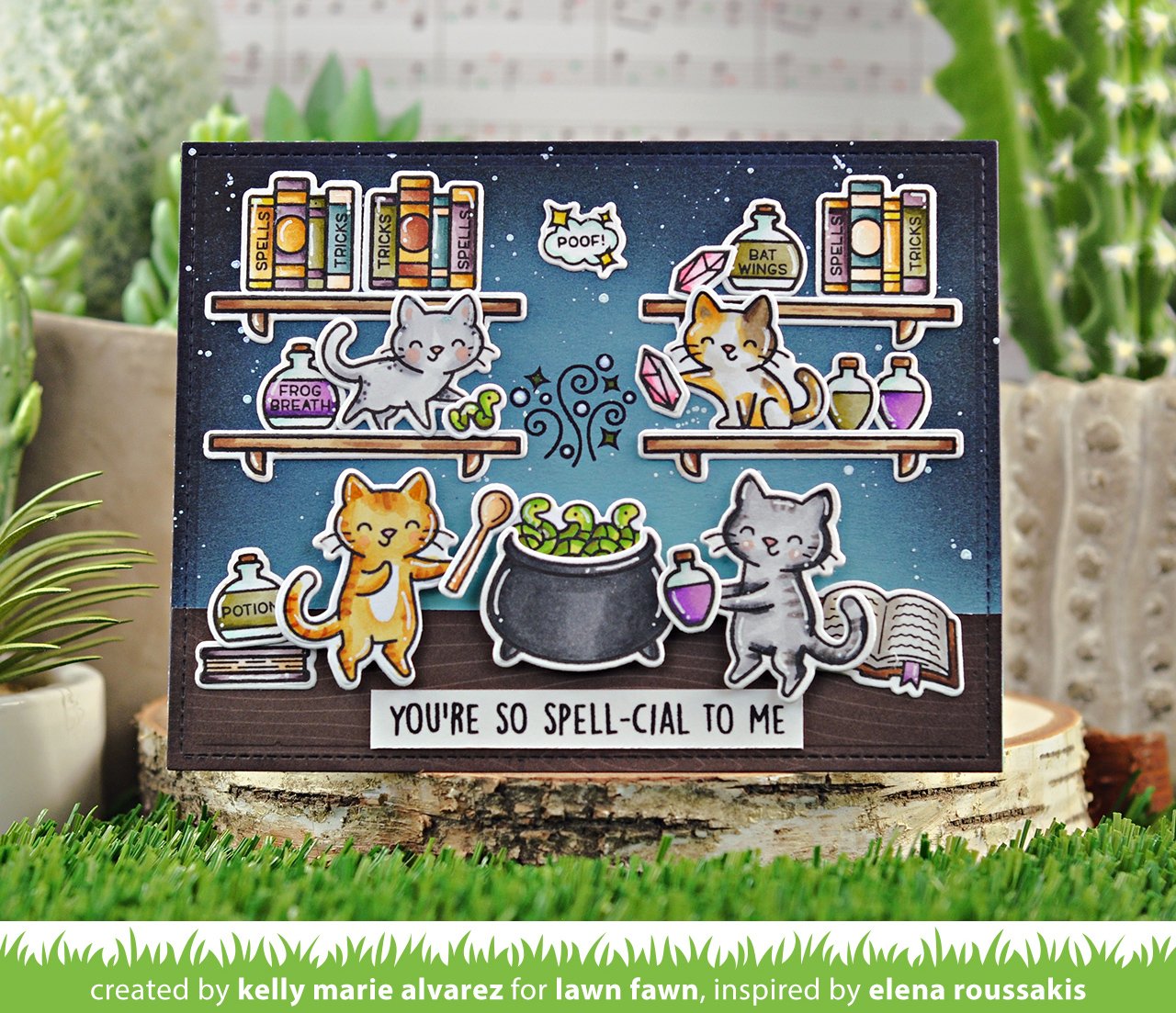 Lawn Fawn - Purrfectly Wicked Add-On