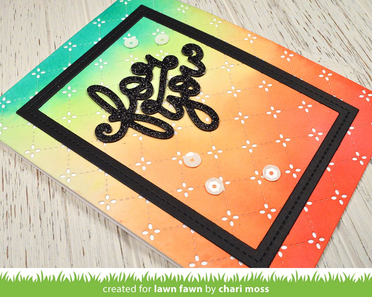 Lawn Fawn - Quilted Backdrop
