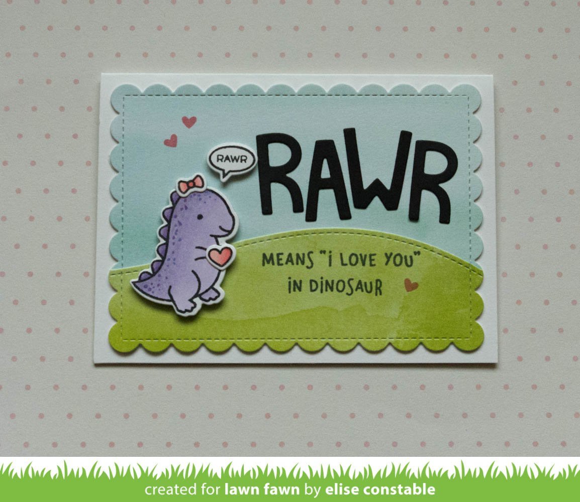 Lawn Fawn - Rawr