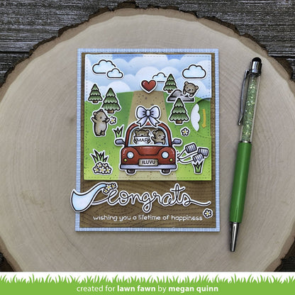 Lawn Fawn - Reveal Wheel Car Critters Add-On