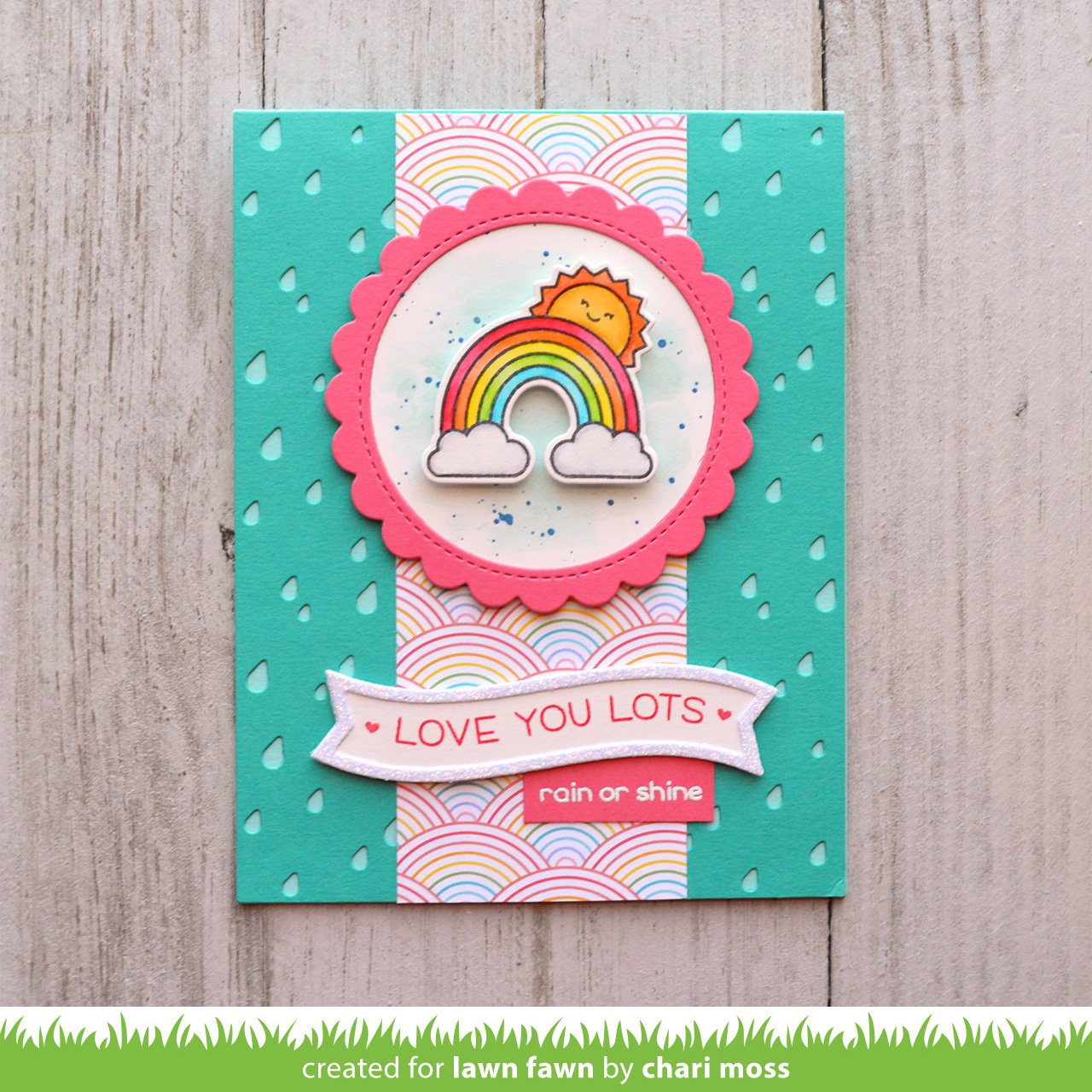 Lawn Fawn - Rain Or Shine Before 'n Afters