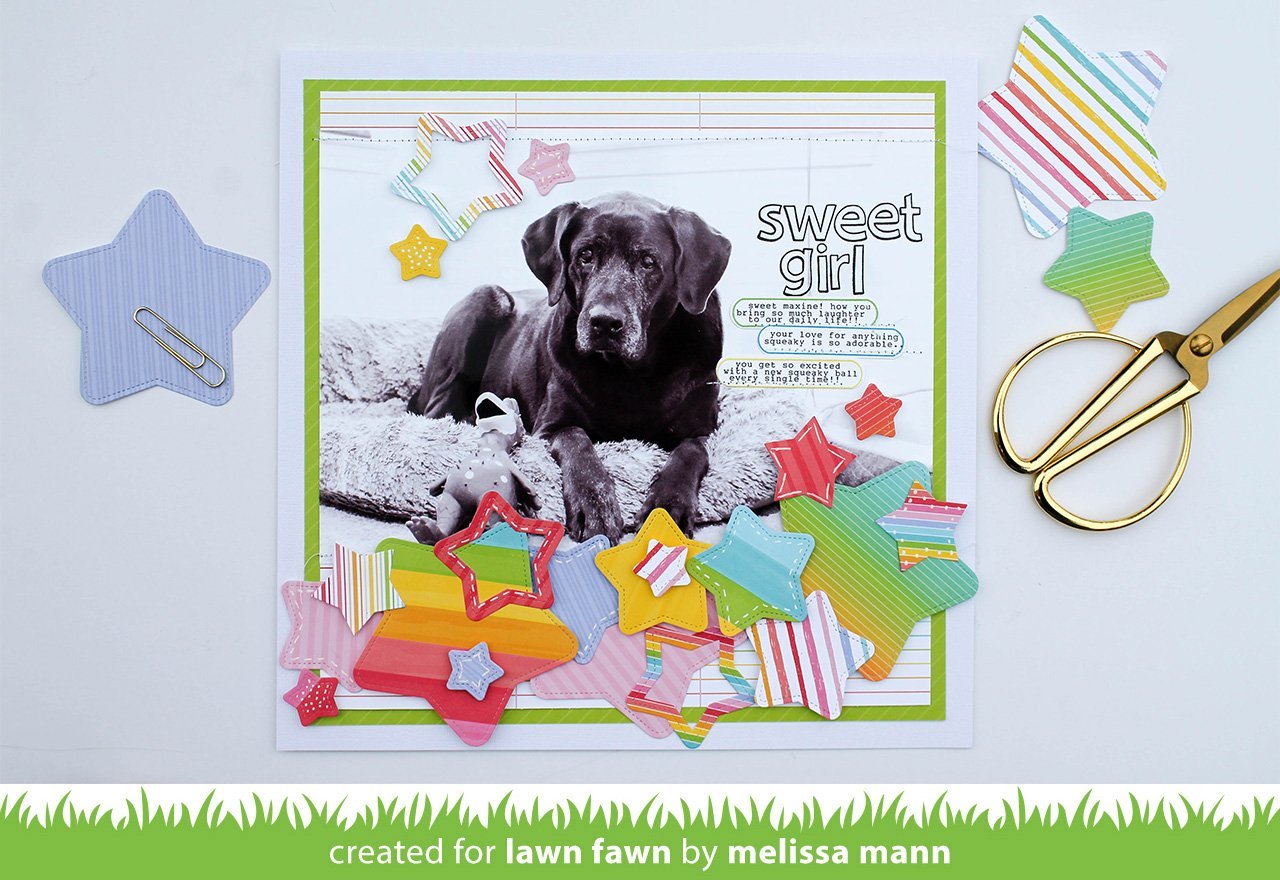 Lawn Fawn - Outside In Stitched Star Stackables