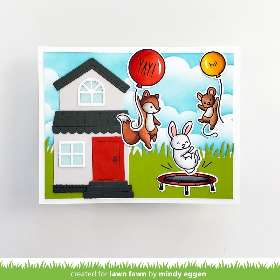 Lawn Fawn - Really High Five