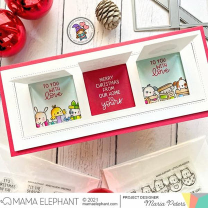 Mama Elephant - Slim Peeking Presents - Creative Cuts