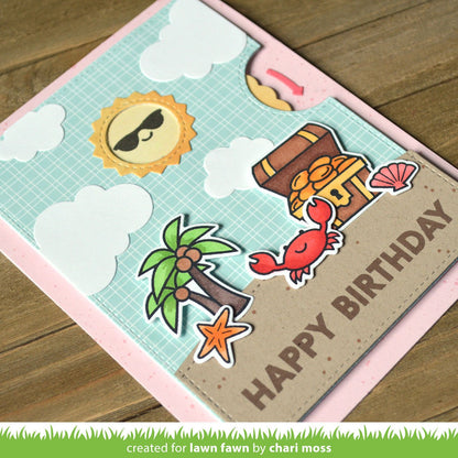 Lawn Fawn - Offset Sayings: Birthday