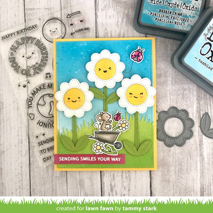 Lawn Fawn - Reveal Wheel Circle Sentiments