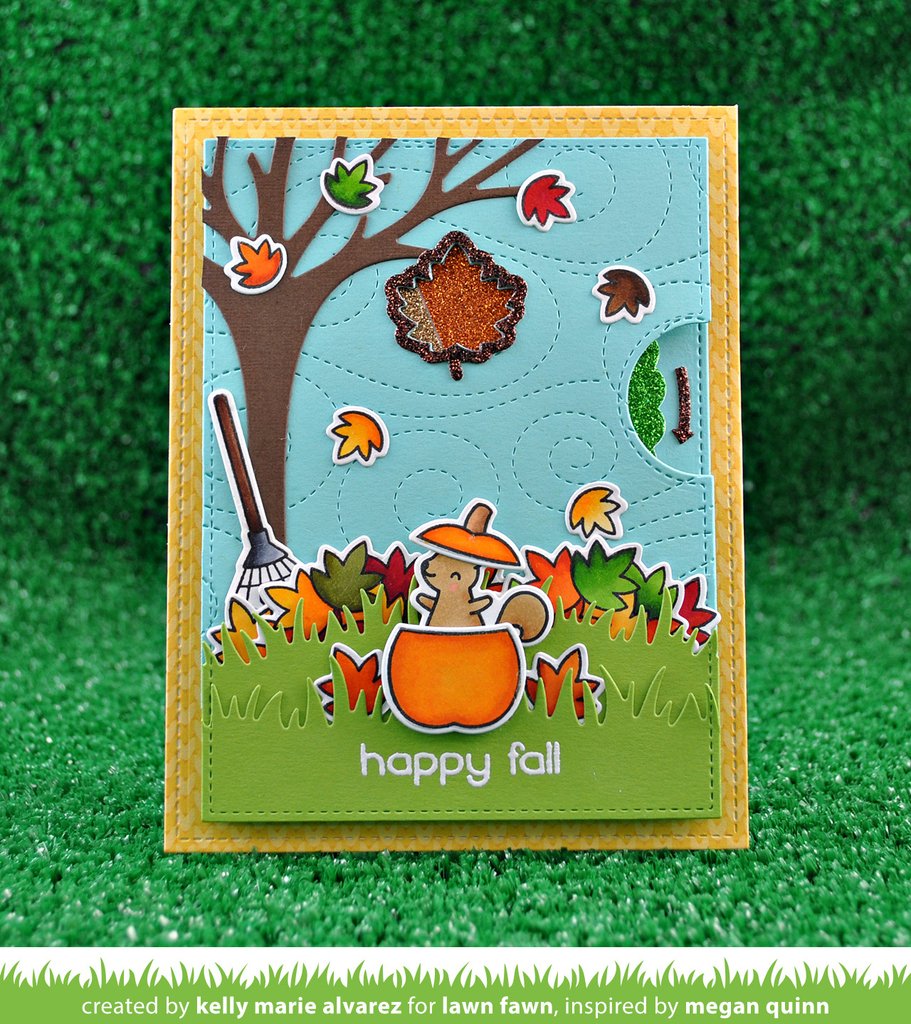 Lawn Fawn - Sparkle Cardstock - Autumn (5 sheets)