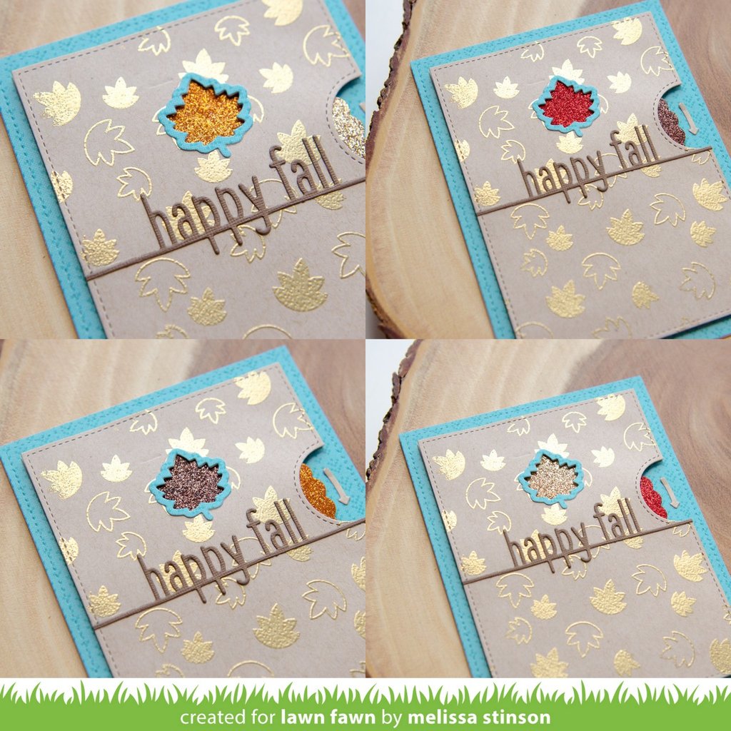 Lawn Fawn - Sparkle Cardstock - Autumn (5 sheets)