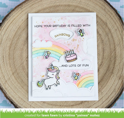 Lawn Fawn - Reveal Wheel Friends & Family Sentiments