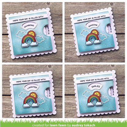 Lawn Fawn - Reveal Wheel Friends & Family Sentiments