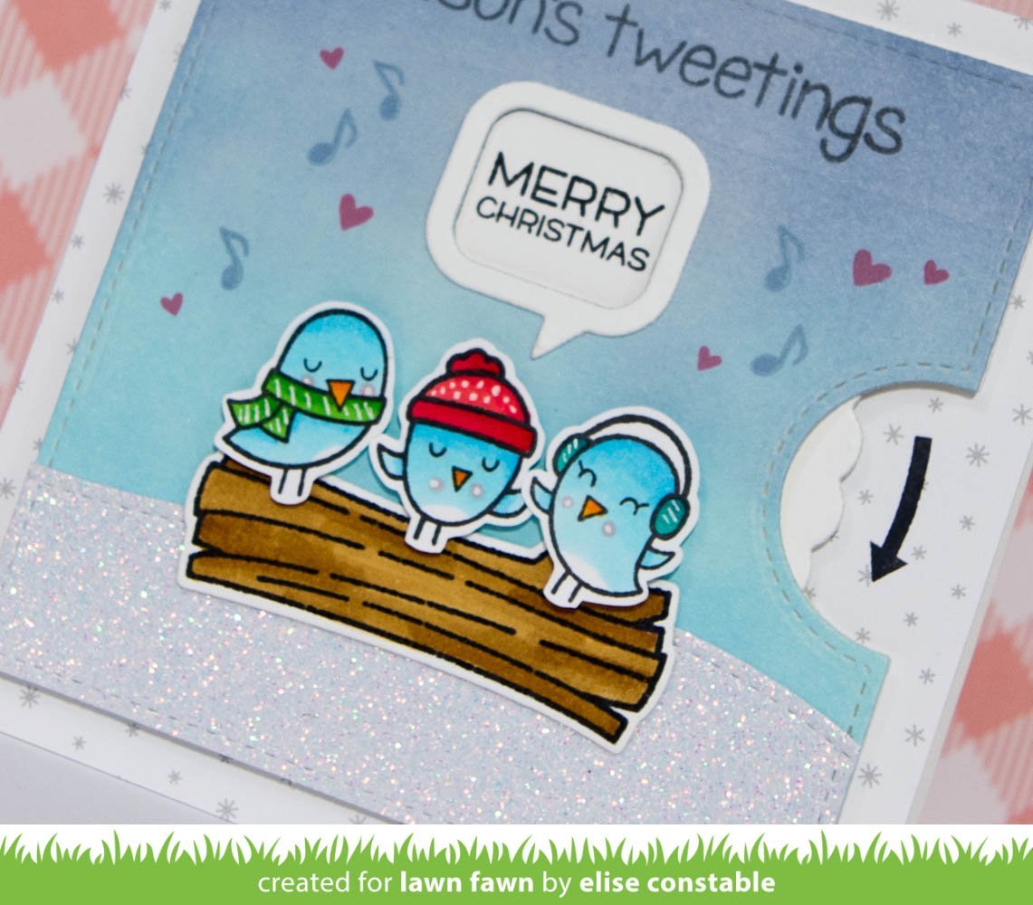 Lawn Fawn - Reveal Wheel Holiday Sentiments
