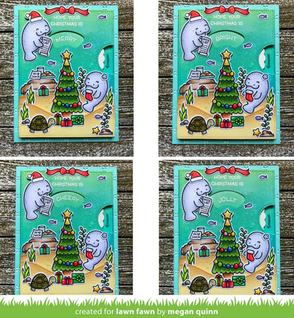 Lawn Fawn - Reveal Wheel Holiday Sentiments