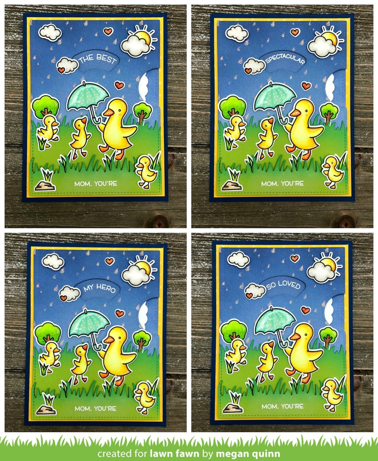 Lawn Fawn - Reveal Wheel Spring Sentiments