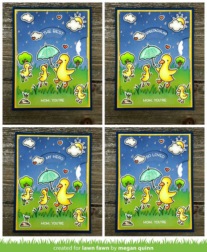 Lawn Fawn - Reveal Wheel Spring Sentiments