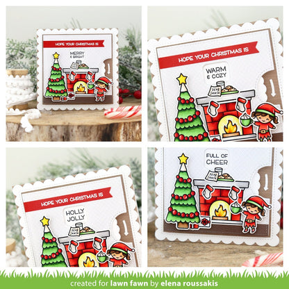 Lawn Fawn - Reveal Wheel Holiday Sentiments