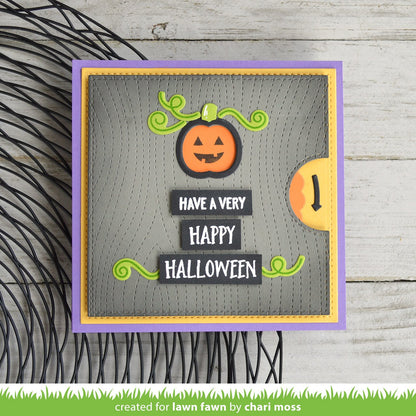 Lawn Fawn - Spooky Fence Border