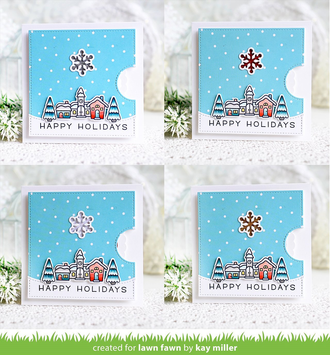 Lawn Fawn - Reveal Wheel Snowflake Add-On