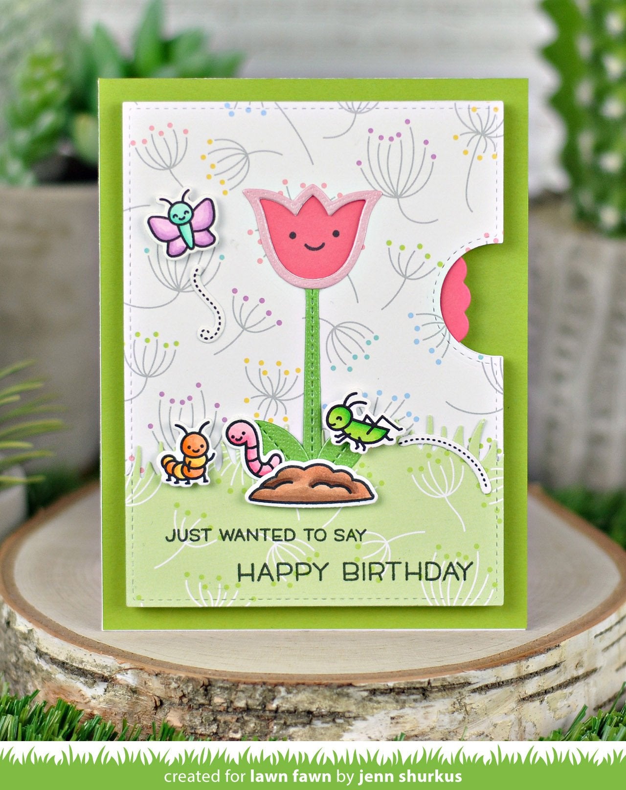 Lawn Fawn - Reveal Wheel Tulip Add-On