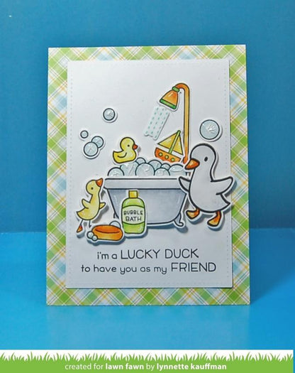 Lawn Fawn - Rub-a-Dub-Dub