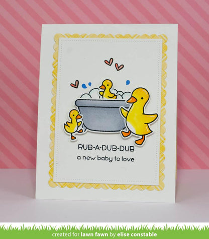 Lawn Fawn - Rub-a-Dub-Dub