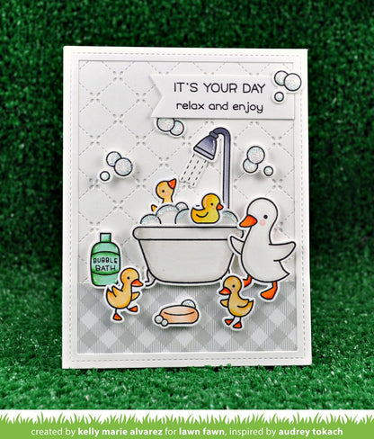 Lawn Fawn - Rub-a-Dub-Dub