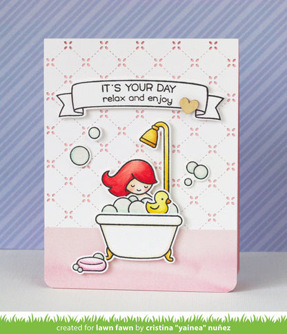 Lawn Fawn - Rub-a-Dub-Dub