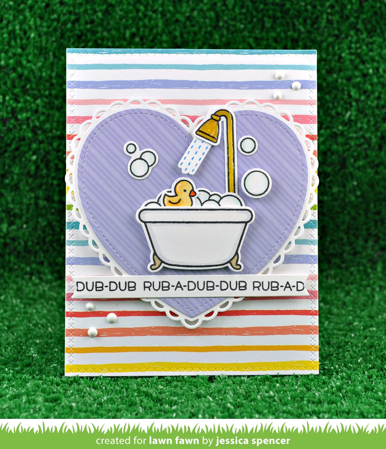 Lawn Fawn - Rub-a-Dub-Dub