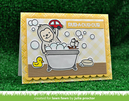 Lawn Fawn - Rub-a-Dub-Dub