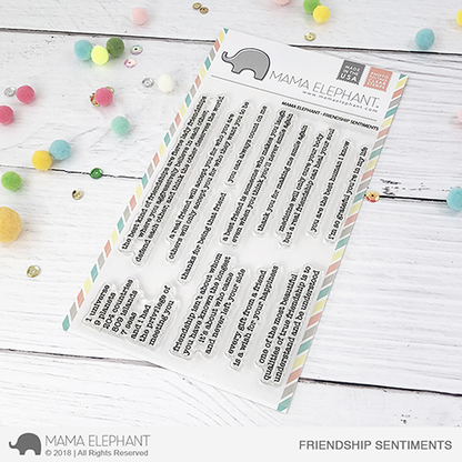 Mama Elephant - Friendship Sentiments