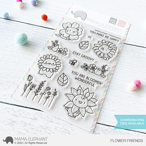 Mama Elephant - Flower Friends