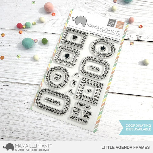 Mama Elephant - Little Agenda Frames