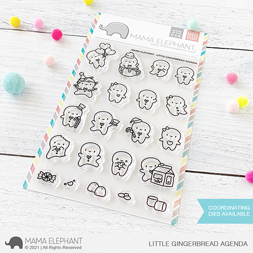 Mama Elephant - Little Gingerbread Agenda