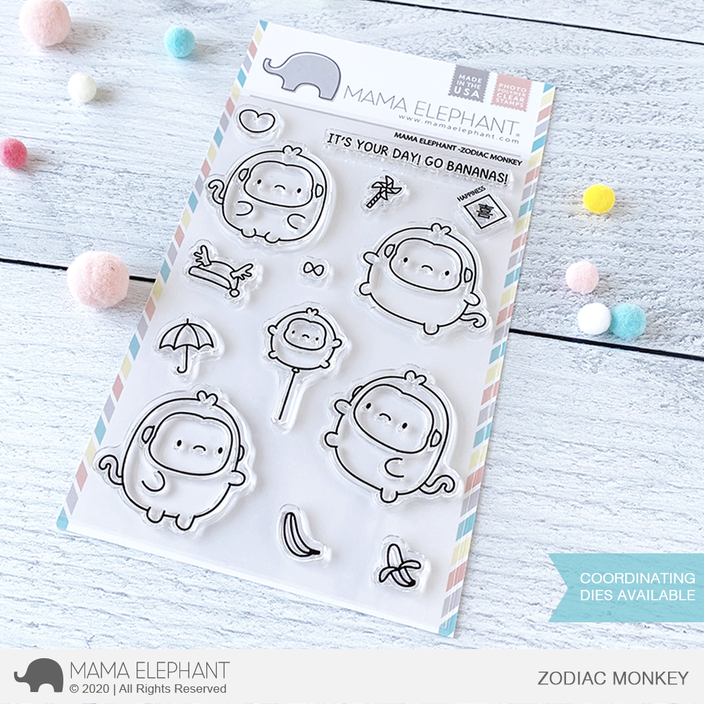 Mama Elephant - Zodiac Monkey