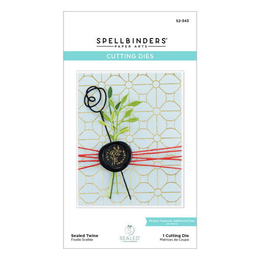 Spellbinders - Sealed Twine Etched Dies