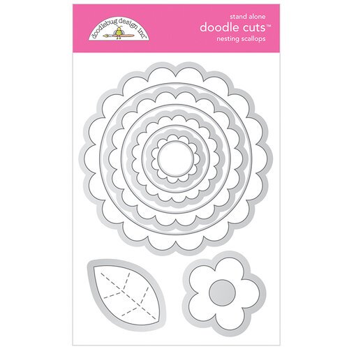 Doodlebug Design - Nesting Scallops Doodle Cuts